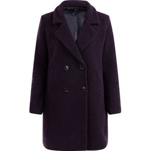 faina Tussenmantel  aubergine