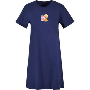 F4NT4STIC Jurk 'Wickie Know Your Power Heroes of Childhood'  navy / geel / pink / wit