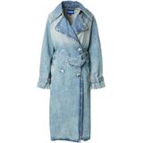 Hugo Blue - Relaxed Fit Trenchcoat - Mêlee - Puur Katoen