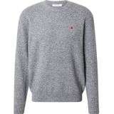 REPLAY - Trui - Grijs Gemêleerd - Knitwear - Lange Mouw