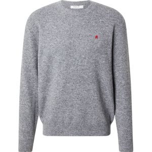REPLAY - Trui - Grijs Gemêleerd - Knitwear - Lange Mouw