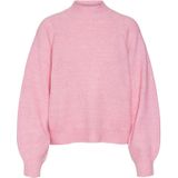 Vmleaf - Pullover - Gebreide Trui - Hoge Hals - Lange Mouwen - Regular Fit