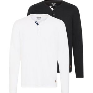 BLEND Shirt ' OLLIE '  zwart / wit