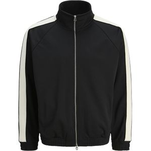 JACK & JONES Sweatvest  beige / zwart