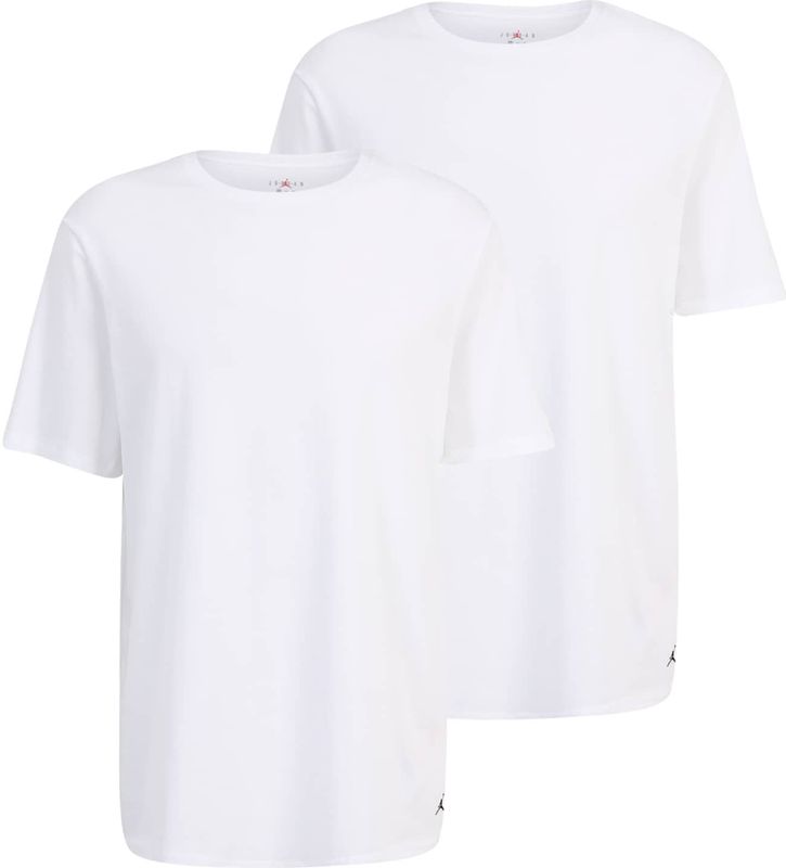 Jordan - Shirt - Zwart/Wit - 2 Pack - Kwartmouw - Normale Pasvorm