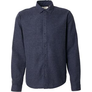 BLEND Overhemd  blauw gemêleerd