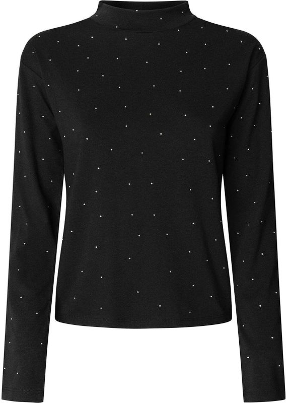 Pepe Jeans - PL5000050 - T-shirt - Zwart - Casual - Lange Mouwen