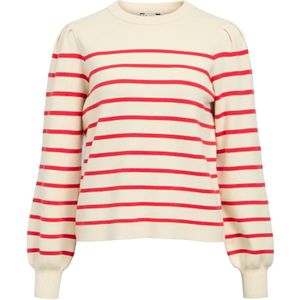OBJECT Trui 'OBJReynard'  crème / rood