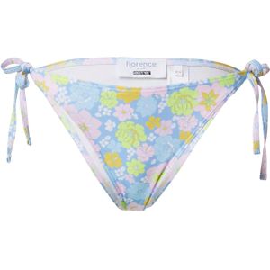 florence by mills exclusive for ABOUT YOU Bikinibroek 'Crystal waters '  lichtblauw / lichtgroen / lila / oranje