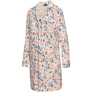 VIVANCE Nachthemd  marine / duifblauw / pasteloranje / wit