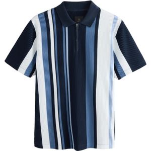 Next Shirt  blauw / navy / wit