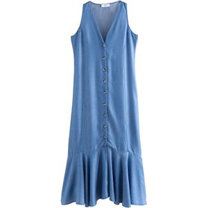 Next Jurk  blauw denim