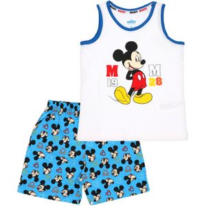 DISNEY Nachtkledij 'Minnie Mouse'  hemelsblauw / rood / zwart / wit