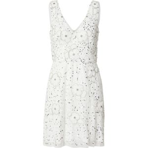 Adrianna Papell Jurk  ivoor