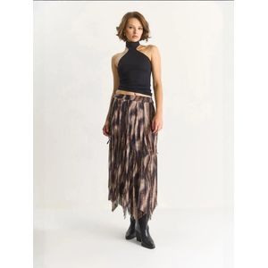 Bianco Lucci Rok  chocoladebruin / cappuccino / zwart