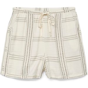 VERO MODA Broek 'VMJOSIE BERTA'  kaki / wit