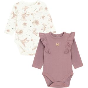 Cool Club Overall  beige / oudroze / natuurwit