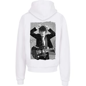 F4NT4STIC Sweatshirt 'ACDC '  grijs / zwart / wit
