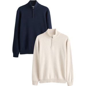 Next Trui  navy / wit