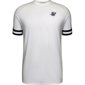 SikSilk Shirt  zwart / wit