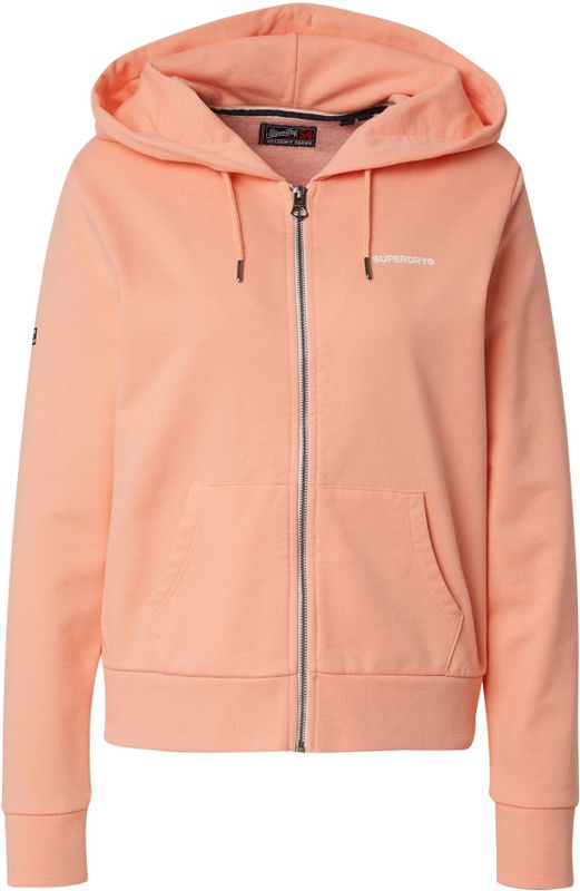 Superdry - Effen Dames Hoodie - Met Rits