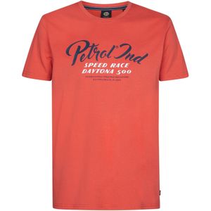 Petrol Industries Shirt  navy / rood / wit