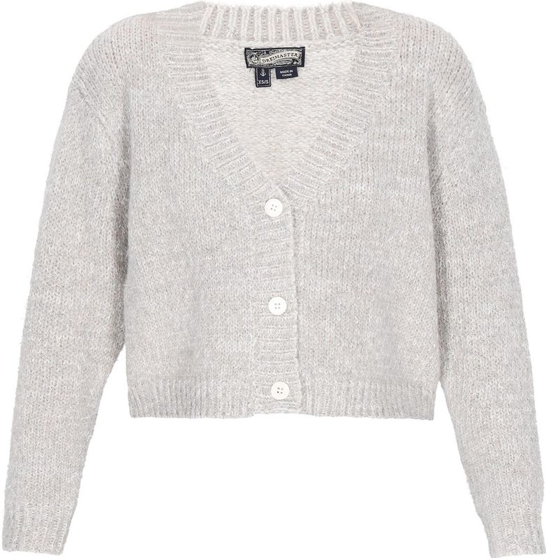 DreiMaster Vintage Gebreid vest  offwhite / natuurwit