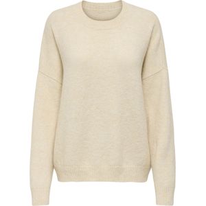 Only - ONLRENE LIFE LS O-NECK CC KNT - Gebreide Trui - Birch