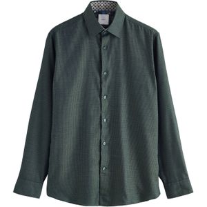 Next Overhemd  donkergroen / zwart