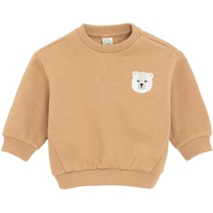 Cool Club Sweatshirt  camel / zwart / wit