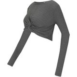 MAMALICIOUS Shirt 'MLANLI'  donkergrijs