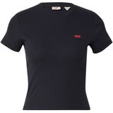 Levi's - ESSENTIAL SPORTY TEE - T-shirt - Caviar - Korte Mouwen - Aansluitend