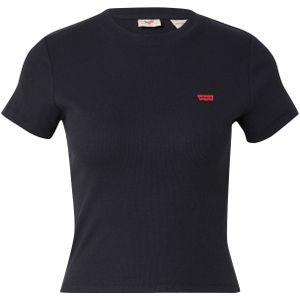 Levi's - ESSENTIAL SPORTY TEE - T-shirt - Caviar - Korte Mouwen - Aansluitend