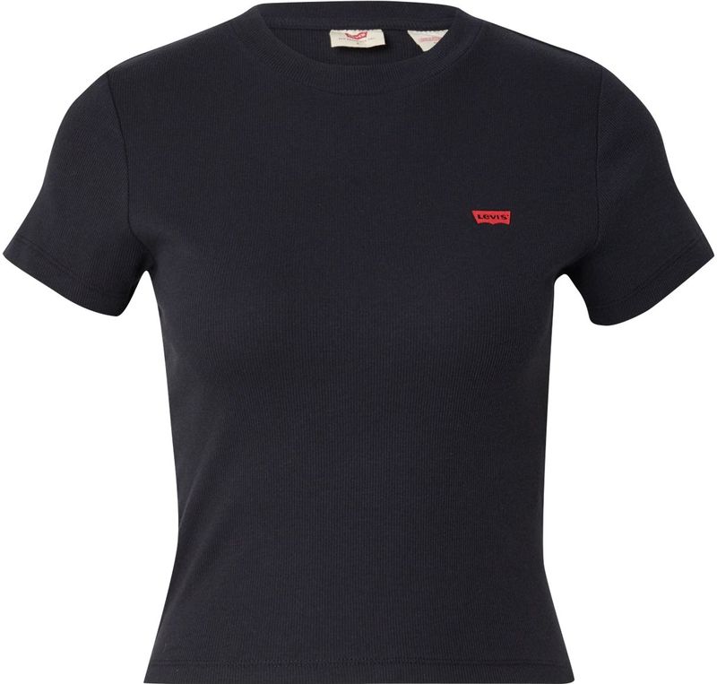 Levi's - ESSENTIAL SPORTY TEE - T-shirt - Caviar - Korte Mouwen - Aansluitend
