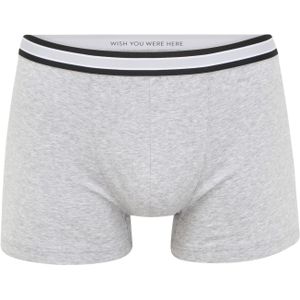 Mey Boxershorts  grijs gemêleerd