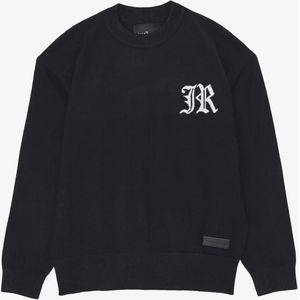John Richmond Trui 'JR'  zwart
