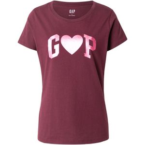 GAP Shirt  lichtroze / wijnrood