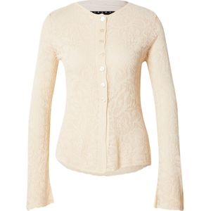 Sisley Gebreid vest  sand