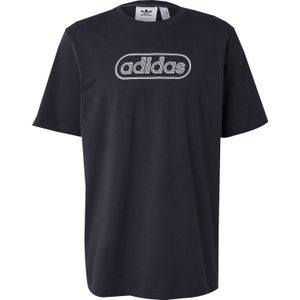 ADIDAS ORIGINALS Shirt '80s'  antraciet / wit