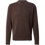 Jack & Jones - JPRBLAMILANO - Trui - Donkerbruin - Lange Mouw