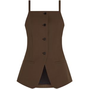 Karl Lagerfeld Top  bruin