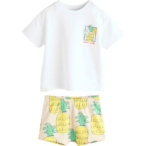 Next Set  champagne / geel / grasgroen / wit