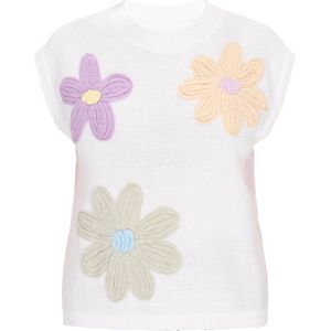 Gaya Trui 'Festival'  pastelgroen / lila / abrikoos / wit