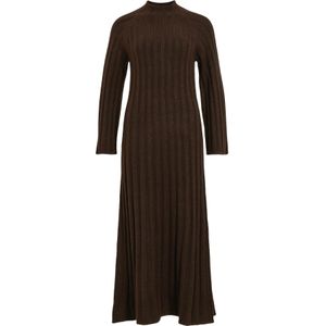 VILA Gebreide jurk 'VICLEO'  bruin