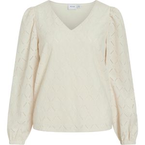 VILA Blouse 'VIFERO'  crème