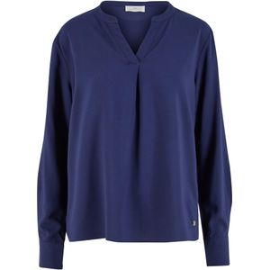 Fynch Hatton - 25081830 - Blouse - Effen - Lange Mouwen