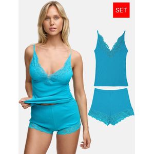 Tazzio Korte pyjama 'F909'  turquoise