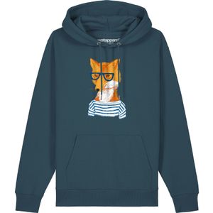 Watapparel Sweatshirt 'Fuchs'  petrol / gemengde kleuren