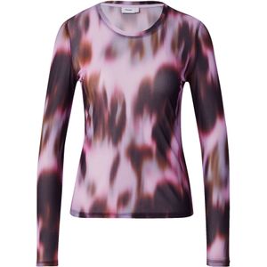 NÜMPH Shirt 'NULIANA'  lichtlila / bordeaux