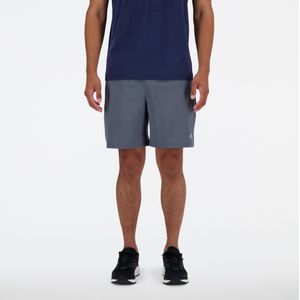 New Balance - Essential Running Shorts - Grijs - Korte Broeken